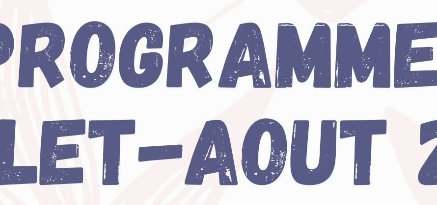 Programme de l’été